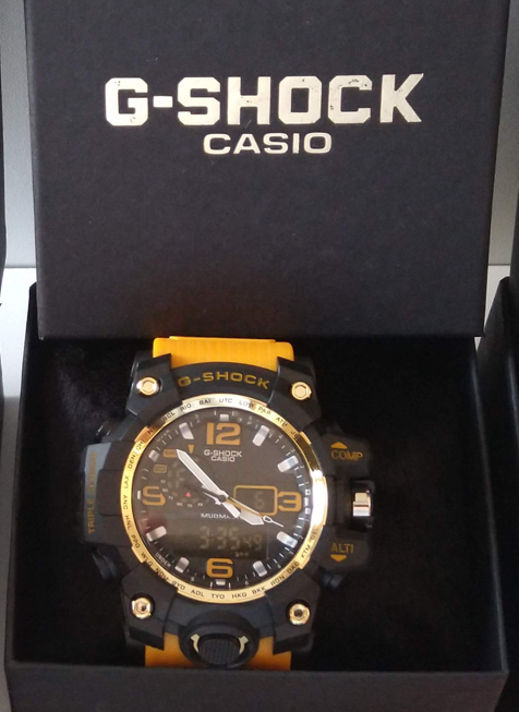 g shock original amarelo